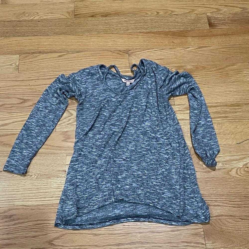 Juicy Couture Charcoal Knit Top (Free Mystery Clothes) - Picture 5 of 7